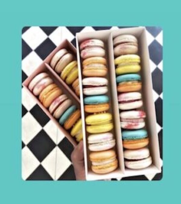 Boîte de 28 macarons