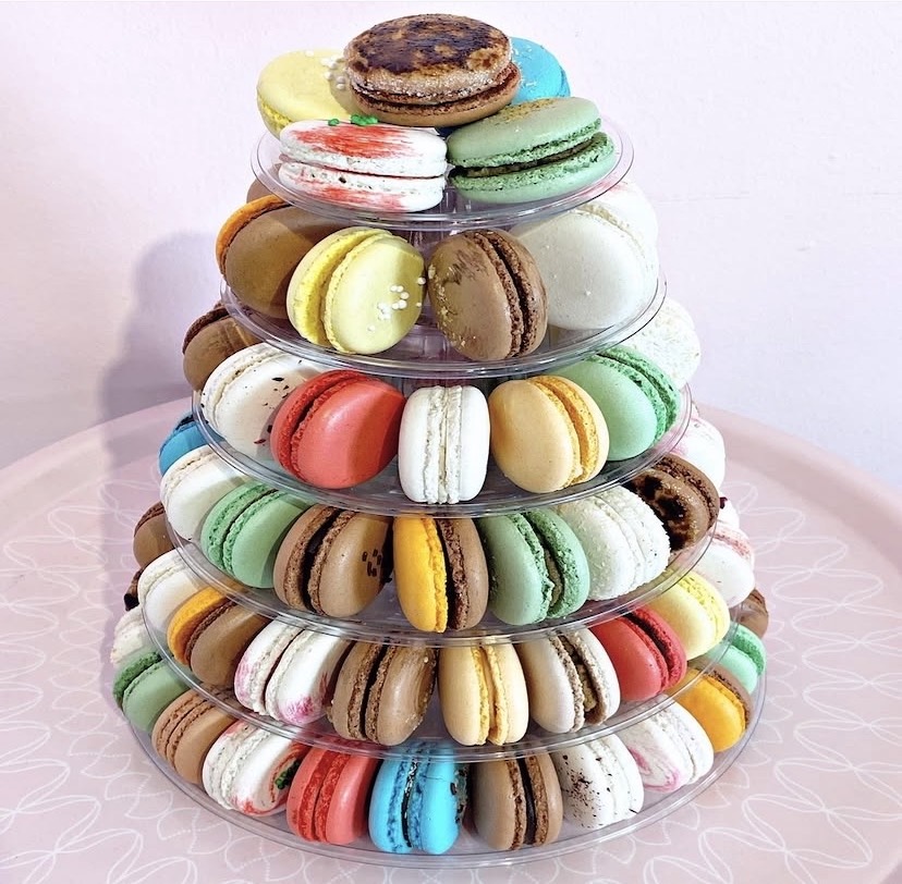MACARON TOWER + 50 MACARONS