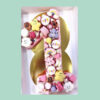 GATEAU 1 CHIFFRE/LETTRE + MACARONS CUSTOMISES