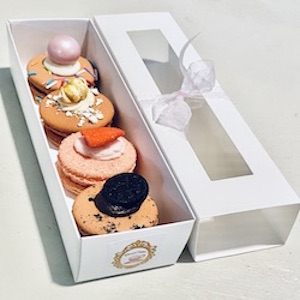 BOÎTE DE 4 MACARONS