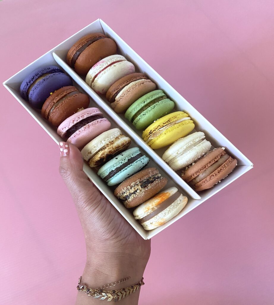 boite de 14 macarons